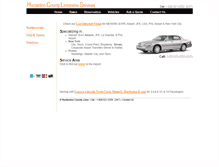 Tablet Screenshot of hunterdoncountylimo.com